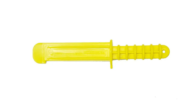 Paua Removal Tool and Measure - Yellow by NZ Diver
