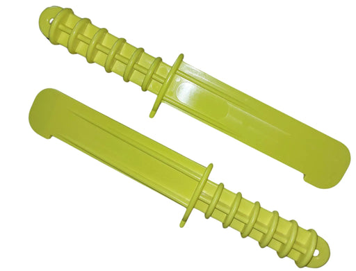 NZ Made Plastic Paua Knife and Measure by NZ Diver