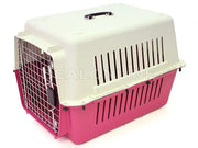 Large 68CM Dog/Cat/Pet Travel Cage/Carrier/Crat - PINK by dealonline.co.nz