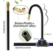 PE Hose with Adjustable Misting Sprayer & Pump Kit for Garden (different sizes available) by Habicare