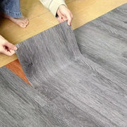 Peel & Stick Waterproof Vinyl Plank Flooring (4 sizes & 10 designs available) by Habicare