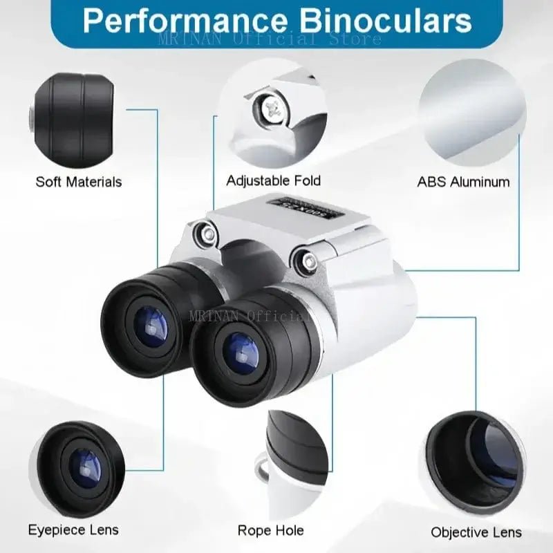 China China 50000m Professional Powerful Binoculars Automatic Focusing Telescope HD High-magnification Low-light Portable Outdoor Binoculars
