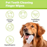 Pet Dental Care Finger Wipes by 9eight5