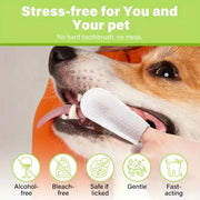 Pet Dental Care Finger Wipes by 9eight5