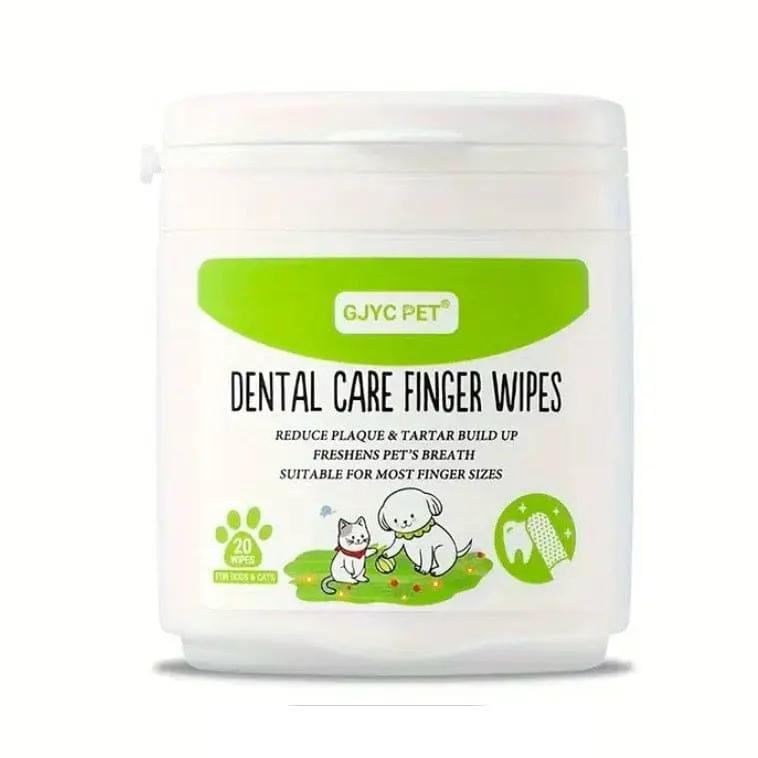 Pet Dental Care Finger Wipes by 9eight5