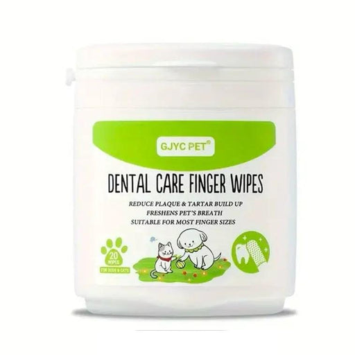 Pet Dental Care Finger Wipes by 9eight5