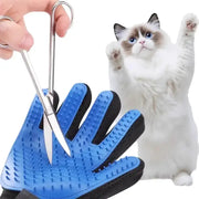 Pet Grooming Gloves (1/2PCS) – Two-Sided Hair Removal by Habicare