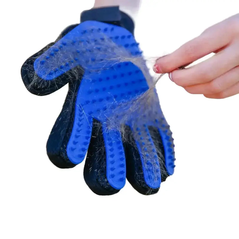 Pet Grooming Gloves (1/2PCS) – Two-Sided Hair Removal by Habicare
