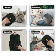 Pet Hair Removal Gloves – Reusable Double-Sided by Habicare