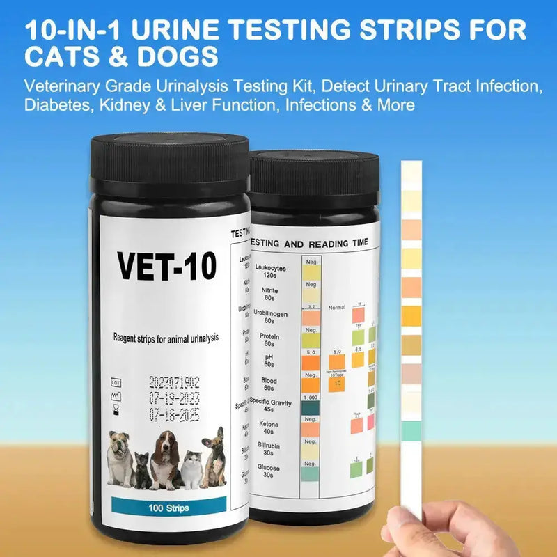 Pet Urine Testing Strips (x 100) by Habicare