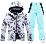 Ski Suit Men's and Women's - Waterproof Windproof Winter Snow Suit | Unisex 2-Piece Set by Mead's Supply & Equipment Outfitters limited