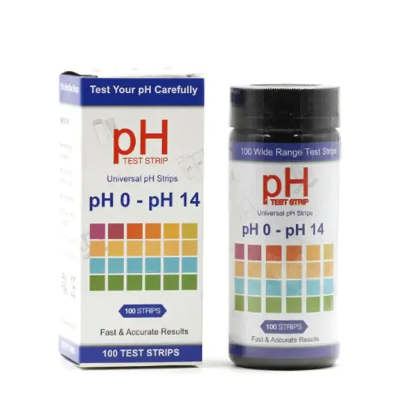 PH Test Strips – 0-14 / 4.5-9.0 Range, 100/150 Strips for Saliva & Urine Testing by Habicare