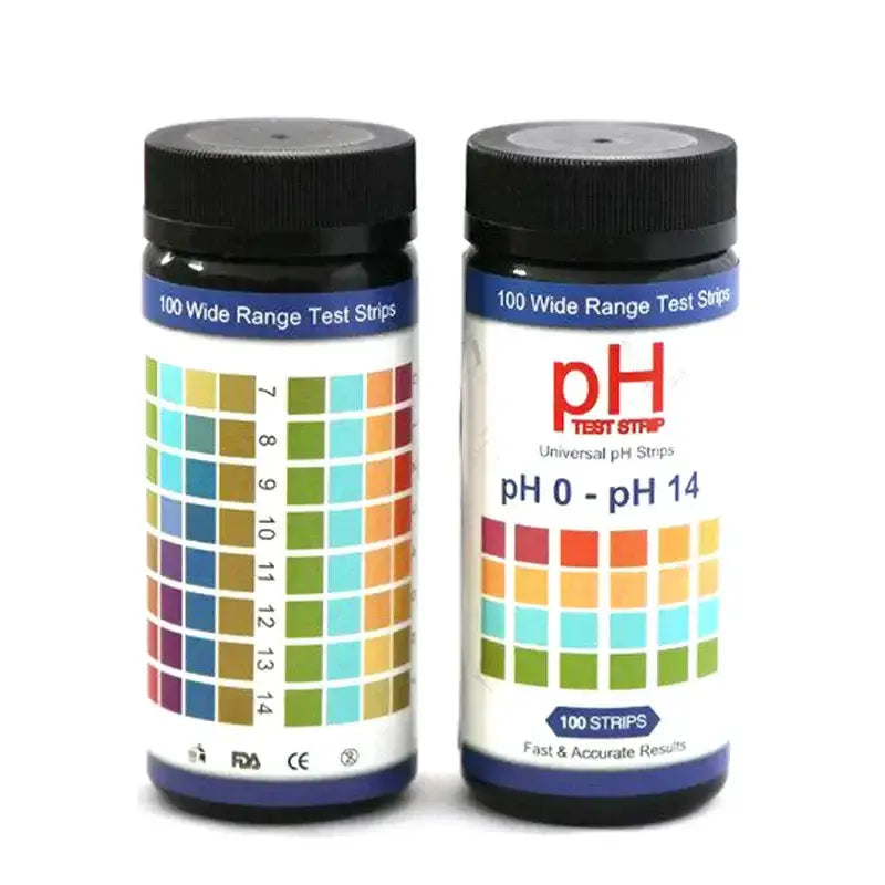 PH Test Strips – 0-14 / 4.5-9.0 Range, 100/150 Strips for Saliva & Urine Testing by Habicare