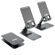 techplus Foldable Rotatable Desktop Phone Stand For 4.5 To 7 Inch Phones PH50 TechPlus PH50 Foldable Rotatable Desktop Phone Stand