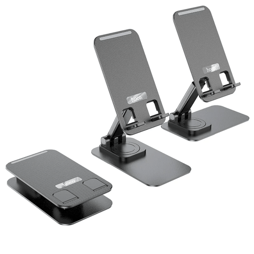 techplus Foldable Rotatable Desktop Phone Stand For 4.5 To 7 Inch Phones PH50 TechPlus PH50 Foldable Rotatable Desktop Phone Stand