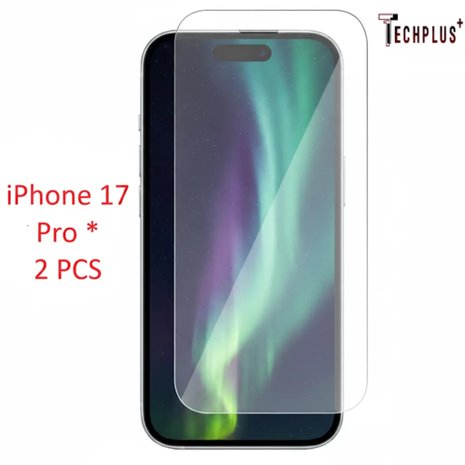 iPhone 17 Pro Glass Screen Protector (2 pack) by techplus