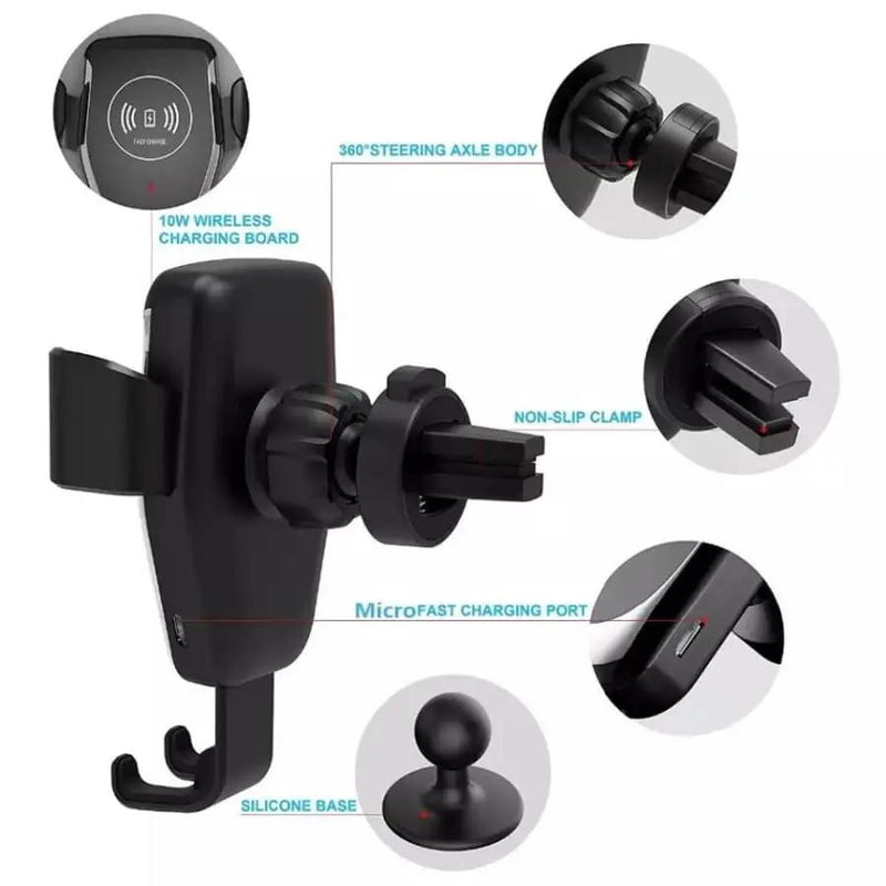 Phone Holder & Wireless Charger by 9eight5