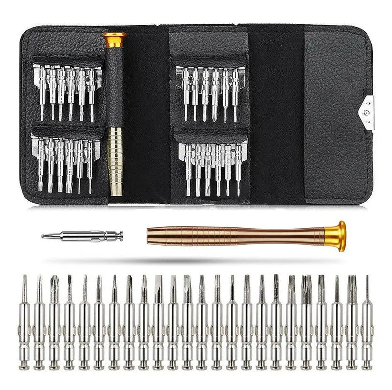 25 in 1 Pro Repair Tool Screwdriver Kit For Macbook Air Smart Phones Macbook Pro by salelink.co.nz