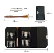 25 in 1 Pro Repair Tool Screwdriver Kit For Macbook Air Smart Phones Macbook Pro by salelink.co.nz