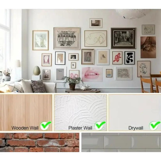 Picture Hooks & Nails x 50 by 9eight5
