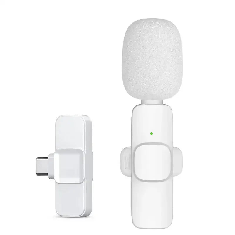 Pink Wireless Lavalier Mic for iPhone & Android (various type of sets available) by Habicare