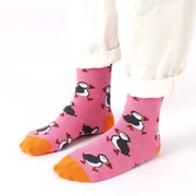 Barekind NZ Socks Save the Pink Puffin Bamboo Socks Save the Pink Puffin Bamboo Socks