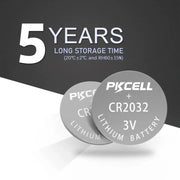 PKCell CR2032 Watch Batteries (5 Pack) by That Watch Shop