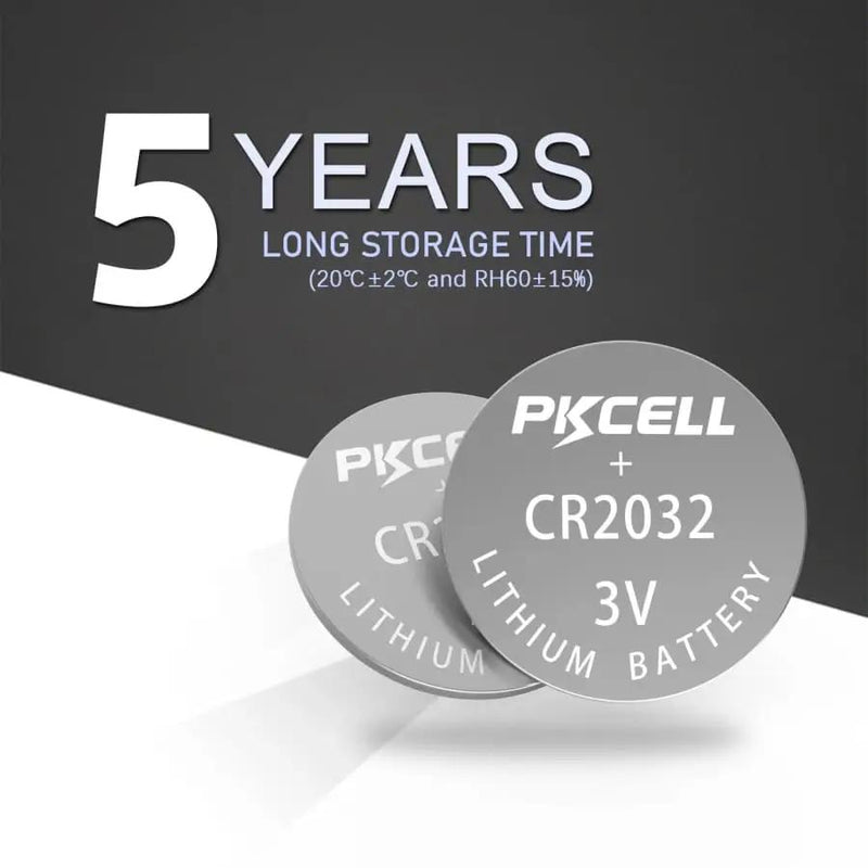 PKCell CR2032 Watch Batteries (5 Pack) by That Watch Shop