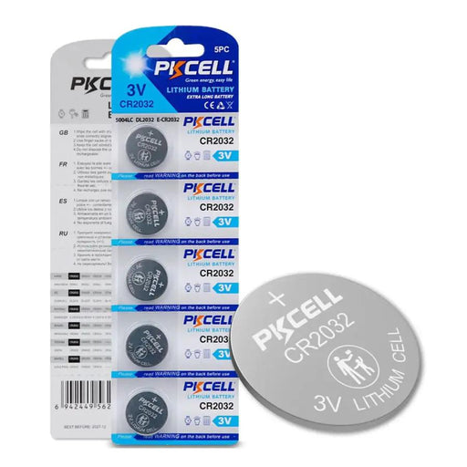 PKCell CR2032 Watch Batteries (5 Pack) by That Watch Shop