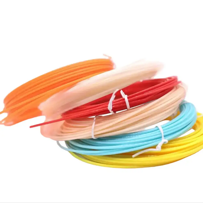 PLA 3D Pen Filament 50m – 10 Colours with Copy Painting Album by Habicare
