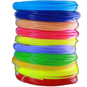 PLA 3D Pen Filament 50m – 10 Colours with Copy Painting Album by Habicare