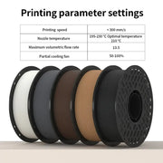 PLA 3D Printer Filament 1.75mm (200g) – High Toughness & Heat Resistant by Habicare