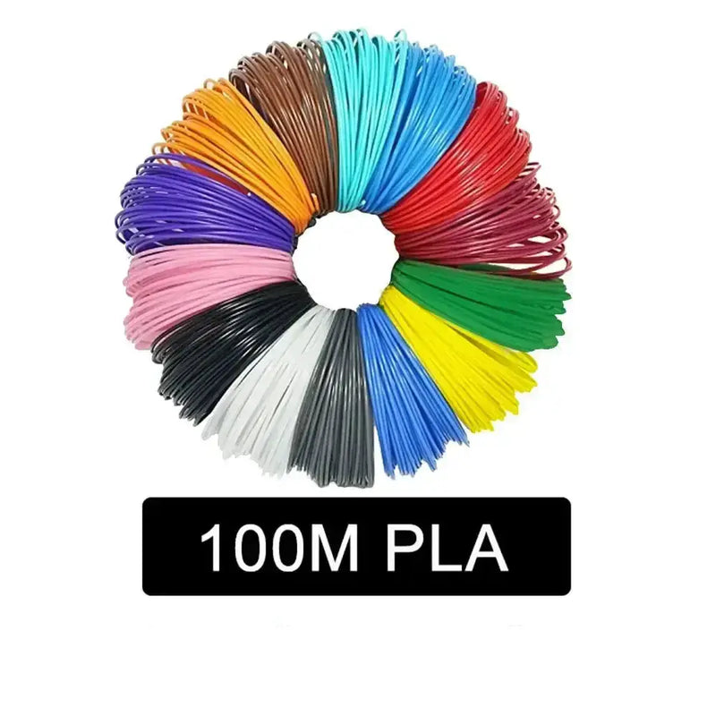 PLA/PCL 3D Printing Pen Filament 1.75mm (9–100m) by Habicare