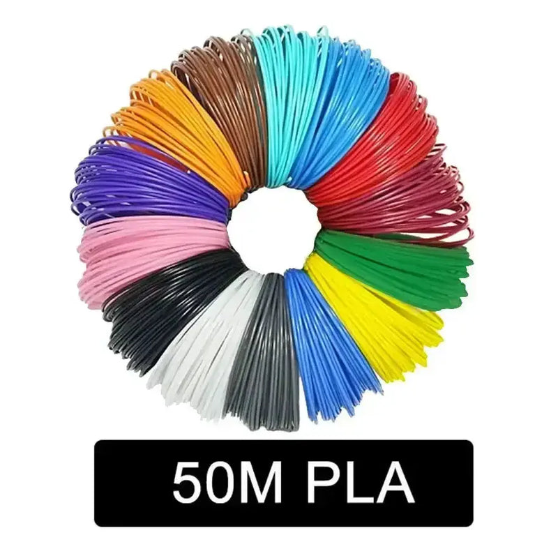 PLA/PCL 3D Printing Pen Filament 1.75mm (9–100m) by Habicare