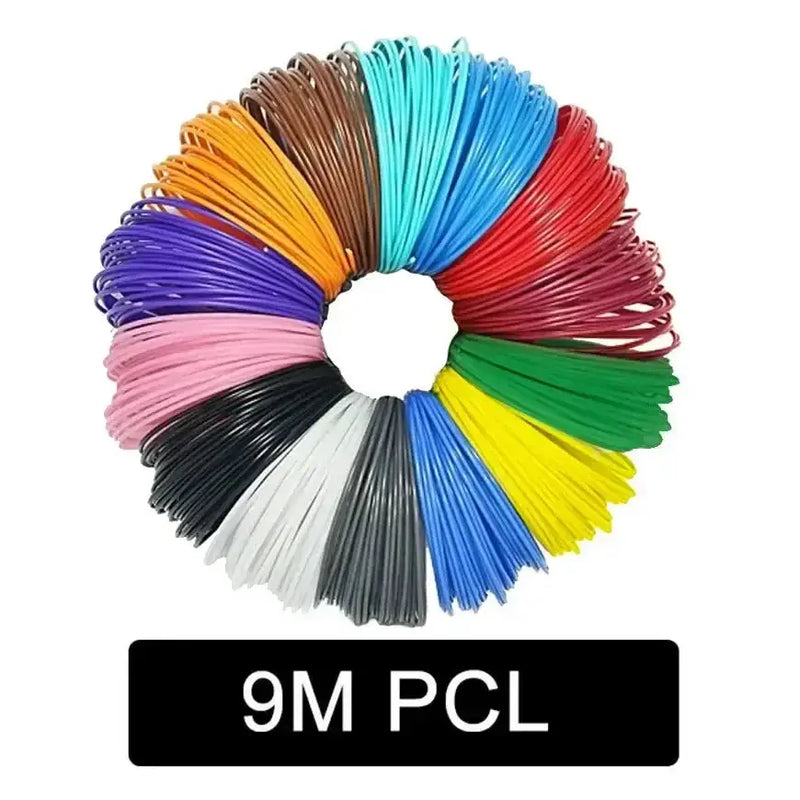 PLA/PCL 3D Printing Pen Filament 1.75mm (9–100m) by Habicare