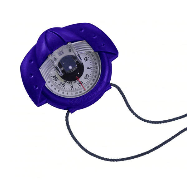 Plastimo Iris 50 Hand Compass Blue with infinity prism sighting system and durable design.