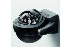 Plastimo Offshore 75 Compass Bracket Mount displayed on a wall, designed for accurate navigation in all weather.