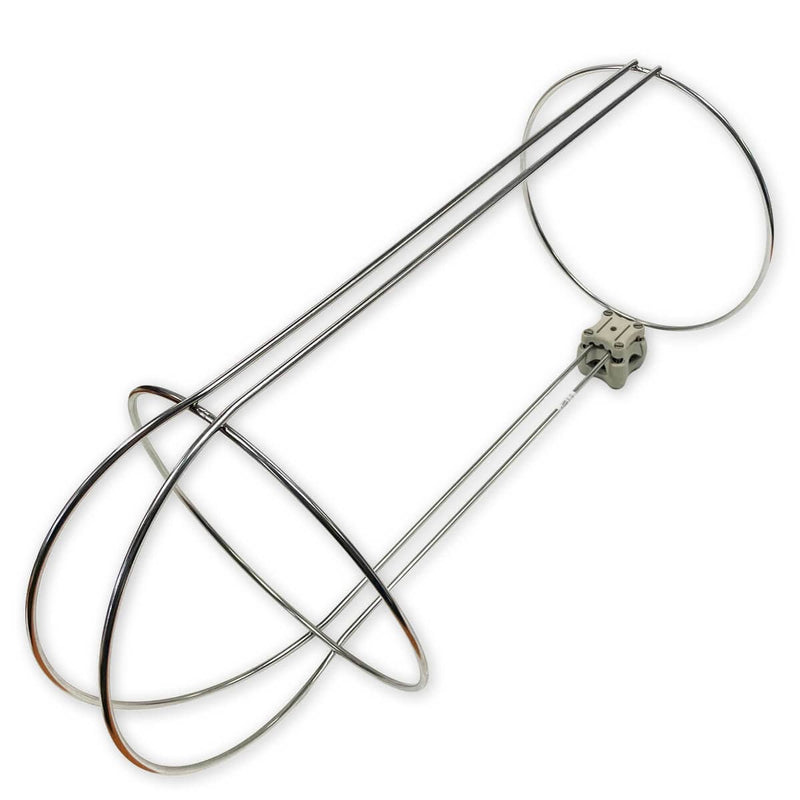 Plastimo S/S Fender holder 558 x 230 W/ bracket for easy installation on boat rails.