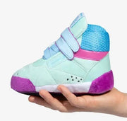 Animal Addiction Limited Dog Toy Reebok Freestyle Hi Sneaker Dog Toy - Limited Edition Plush Squeaky Toy Reebok Freestyle Hi Sneaker Dog Toy - Limited Edition Plush Squeaky Toy