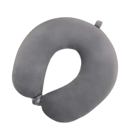 Plush U-Shaped Travel Neck Pillow (3 colours available) by Habicare