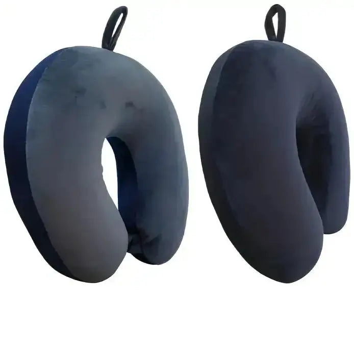 Plush U-Shaped Travel Neck Pillow (3 colours available) by Habicare