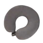 Plush U-Shaped Travel Neck Pillow (4 colours available) by Habicare