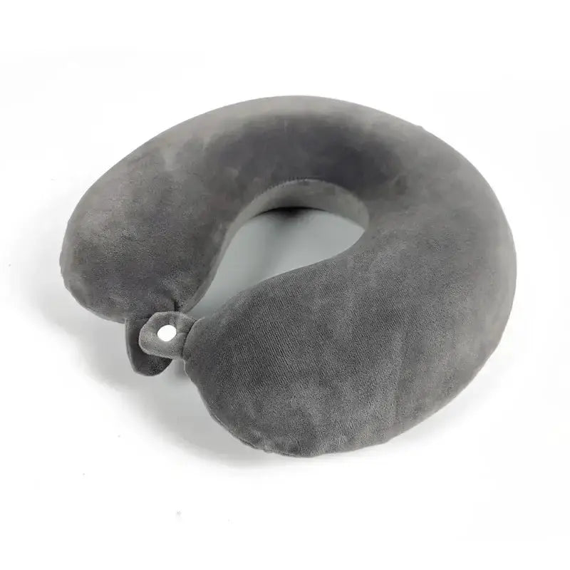 Plush U-Shaped Travel Neck Pillow (4 colours available) by Habicare