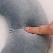 Plush U-Shaped Travel Neck Pillow (4 colours available) by Habicare