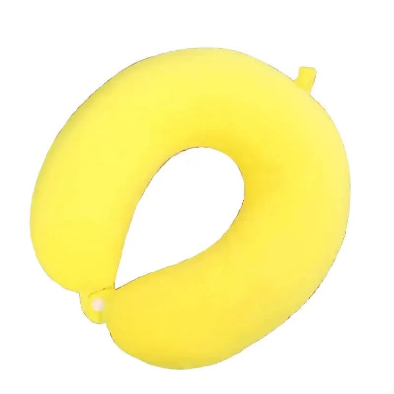 Plush U-Shaped Travel Neck Pillow (4 colours available) by Habicare