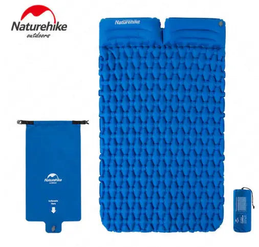 Outdoor Inflatable Mattress - Moisture-Proof Camping Tent Sleep Pad with Pillow Options | 1P & 2P by Mead's Supply & Equipment Outfitters limited