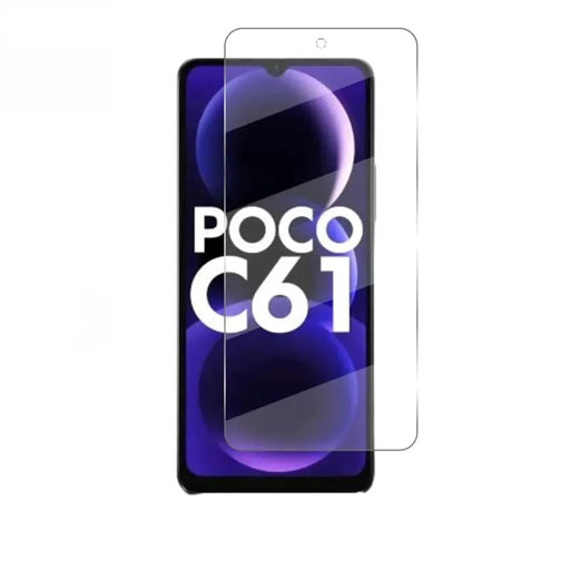 Hydrogel Screen Protector for POCO C61 (Pack of 2) by 9eight5
