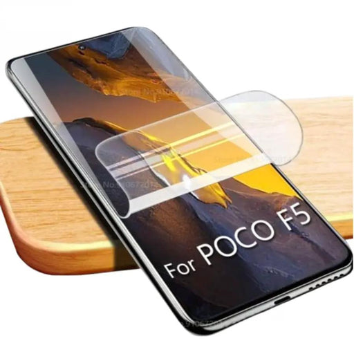 Hydrogel Screen Protector for POCO F5 5G (Pack of 2) by 9eight5