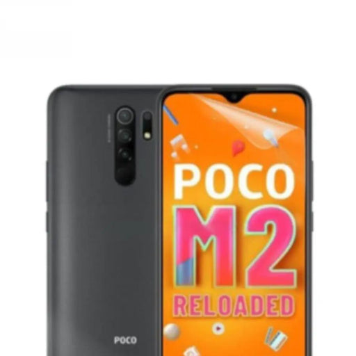 Hydrogel Screen Protector for POCO M2 Reloaded (Pack of 2) by 9eight5
