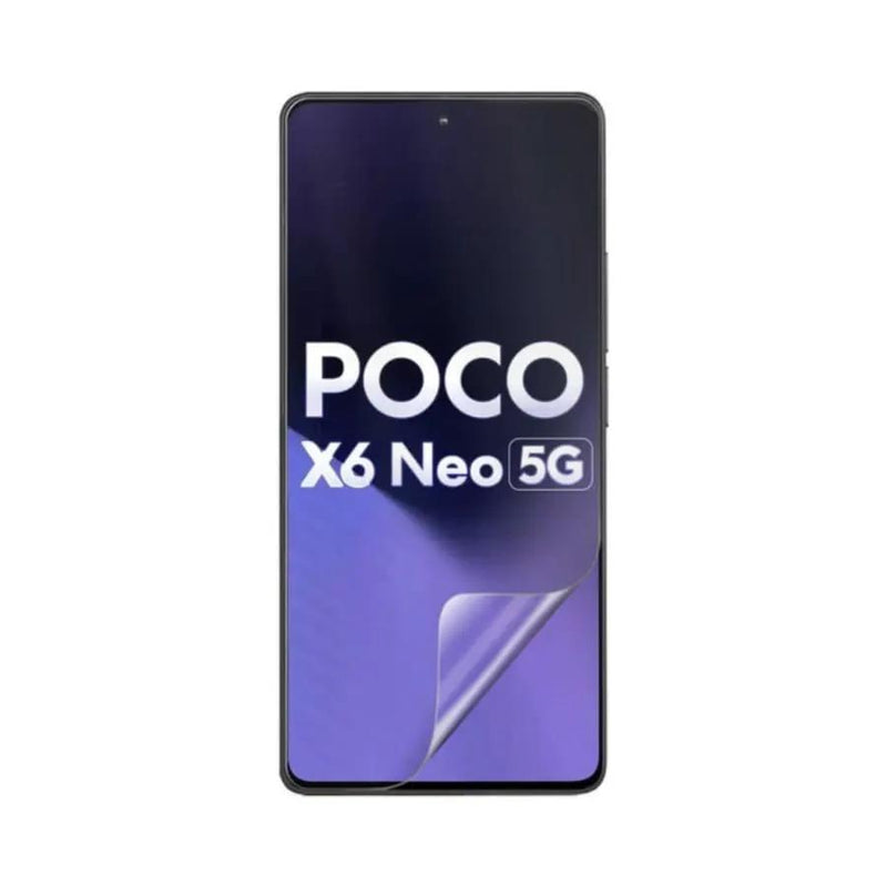 Hydrogel Screen Protector for POCO X6 Neo 5G (Pack of 2) by 9eight5